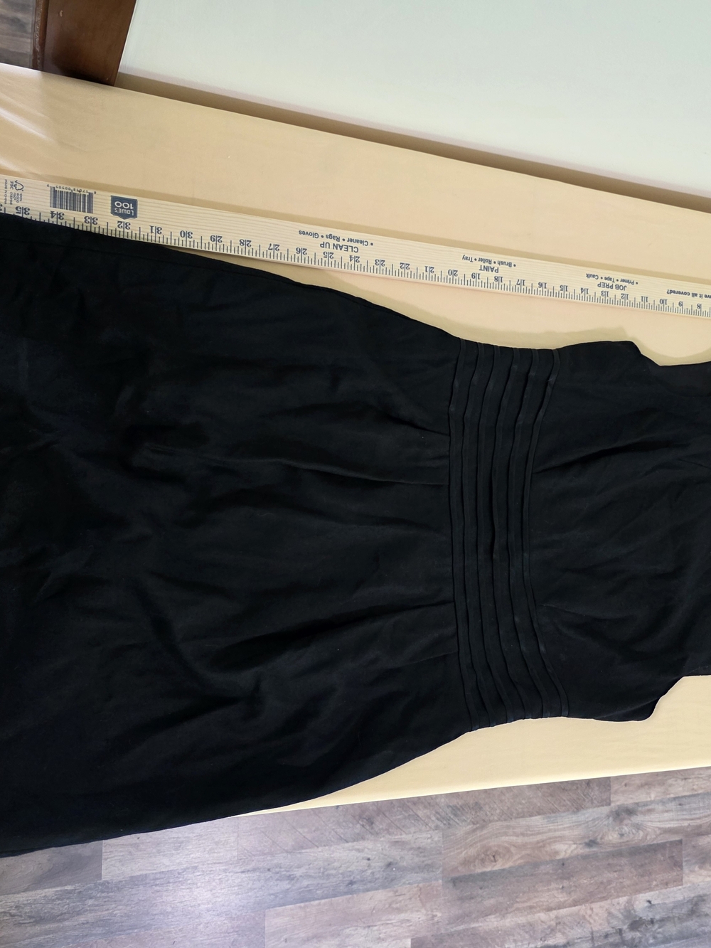 Banana Republic Black Sleeveless Pleated-Waist Dress - Picture 5 of 12